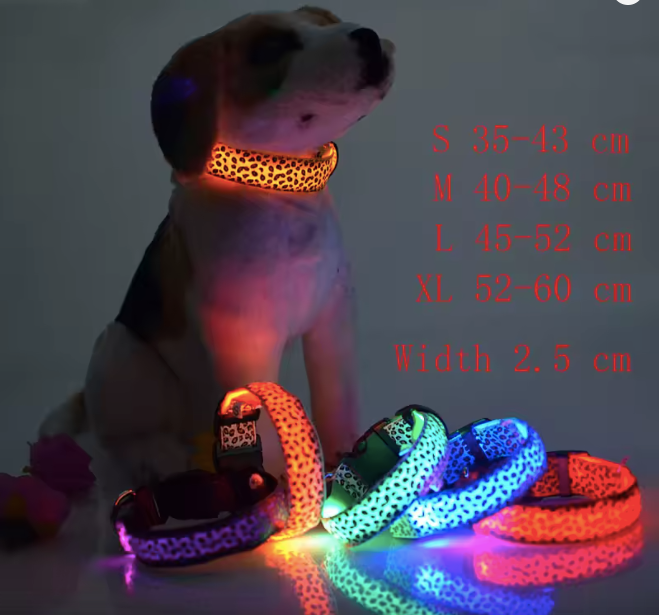 Collar LED Para Mascotas